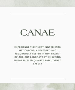 Canae brand values: Experience finest ingredients, rigorously tested for unparalleled quality and utmost safety.