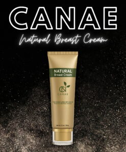 Canae Natural Breast Enhancement Cream tube, a premium solution for achieving natural breast firmness and size enhancement.